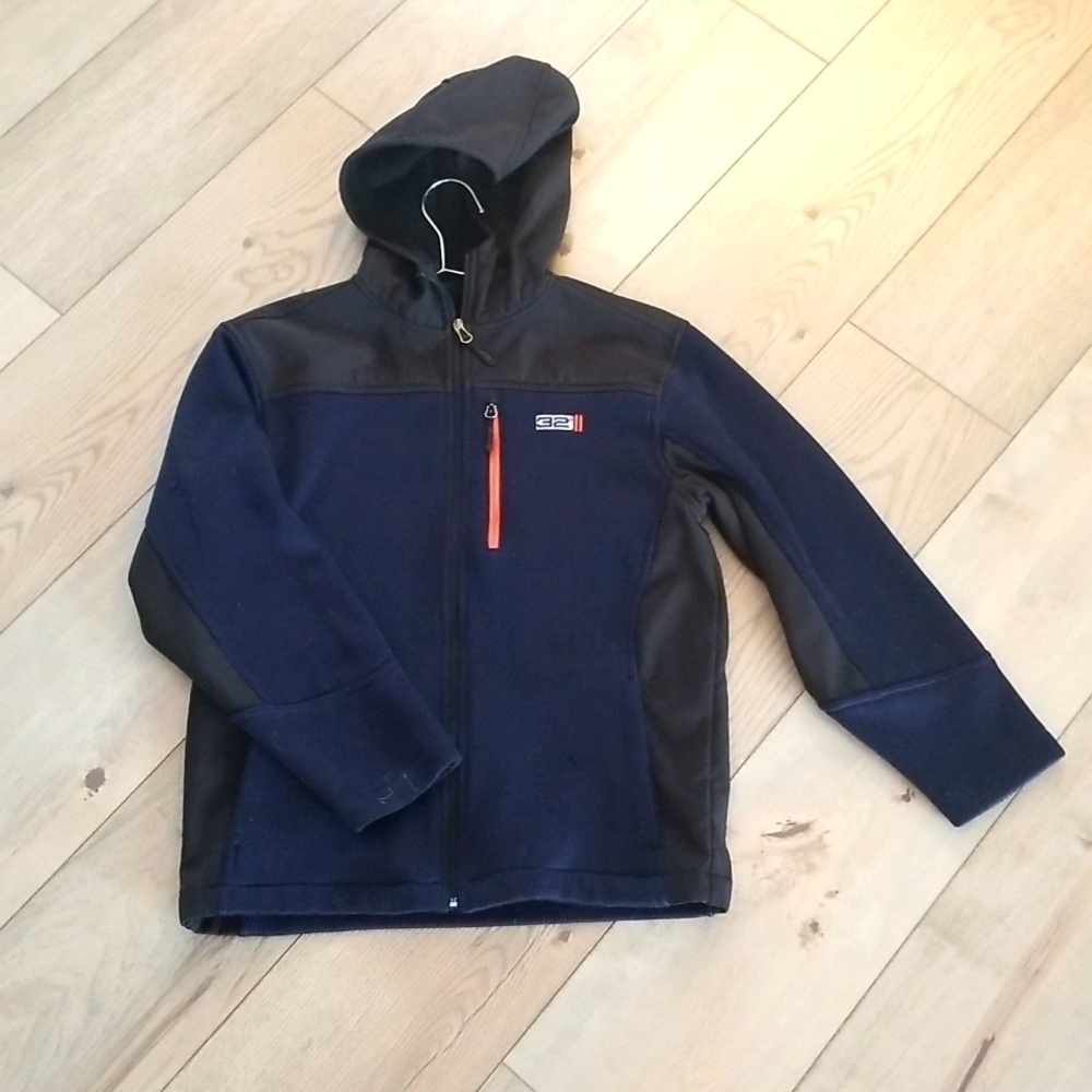 32 Degrees Womens full zip performance jacket with hood